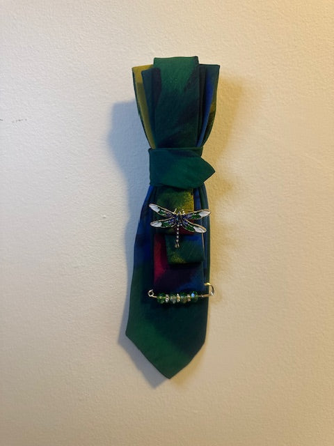 Women's Tie | Dragonfly Royal