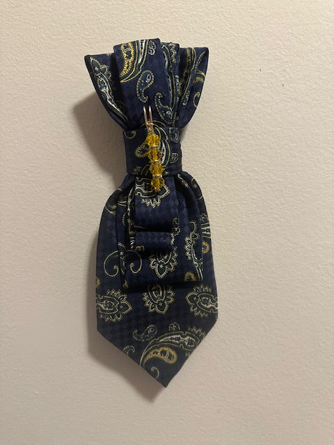 Women's Tie | Golden Paisley