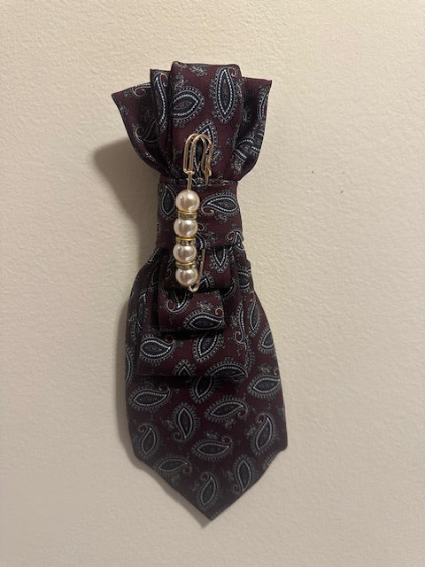 Women's Tie | Paisley Dark
