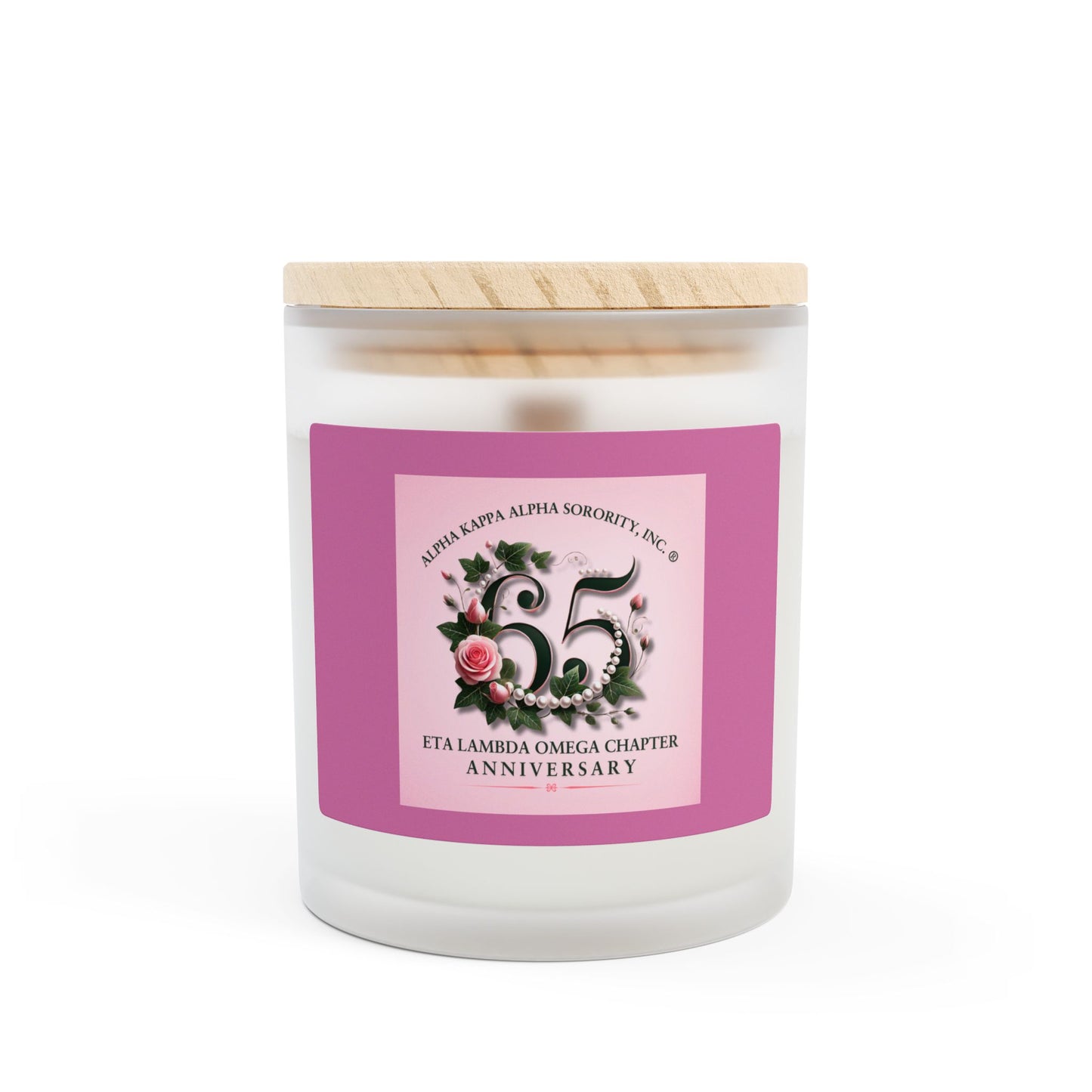 ELO 65th Anniversary Candle - 11oz Frosted Glass