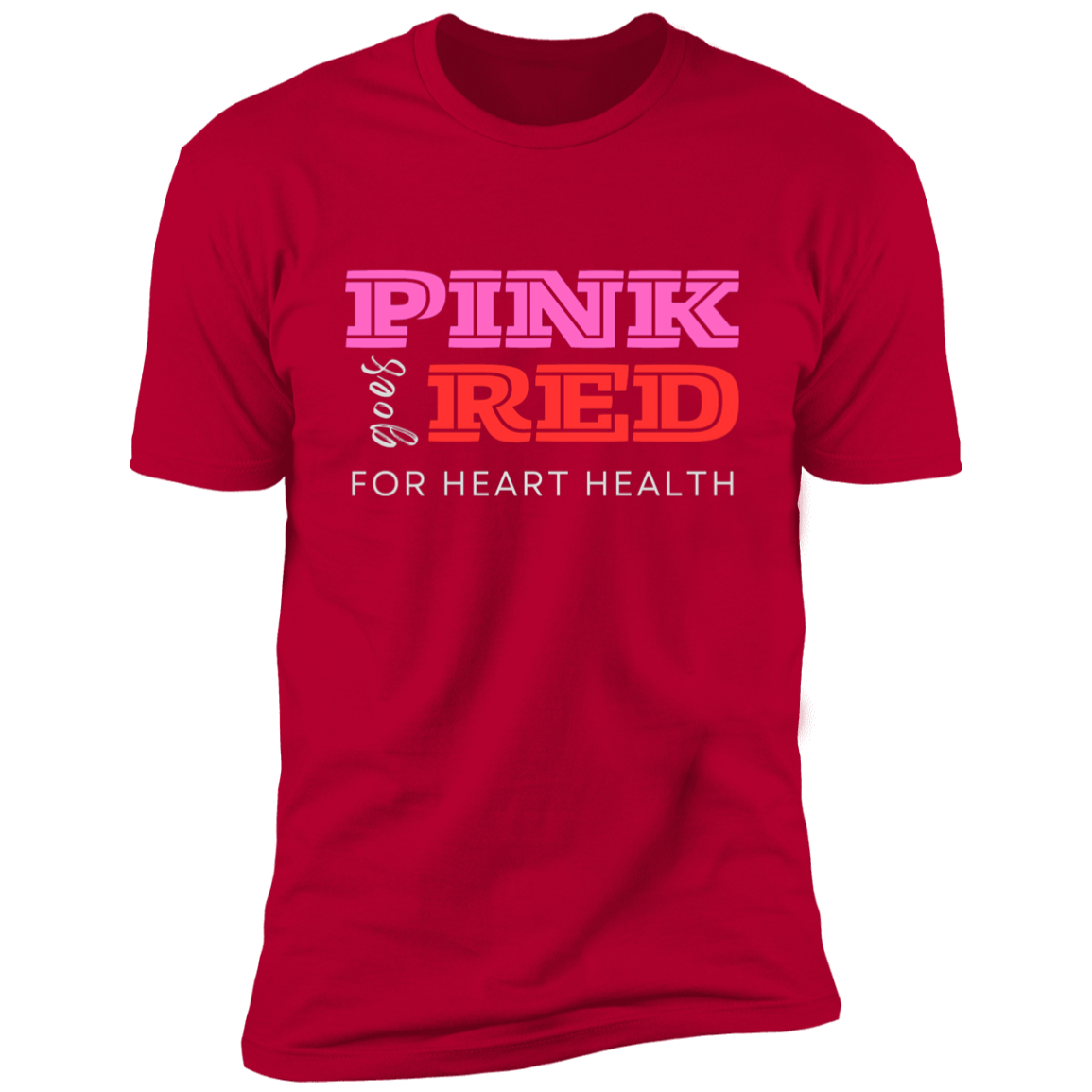 Pink goes Red | Men's Short Sleeve T-Shirt