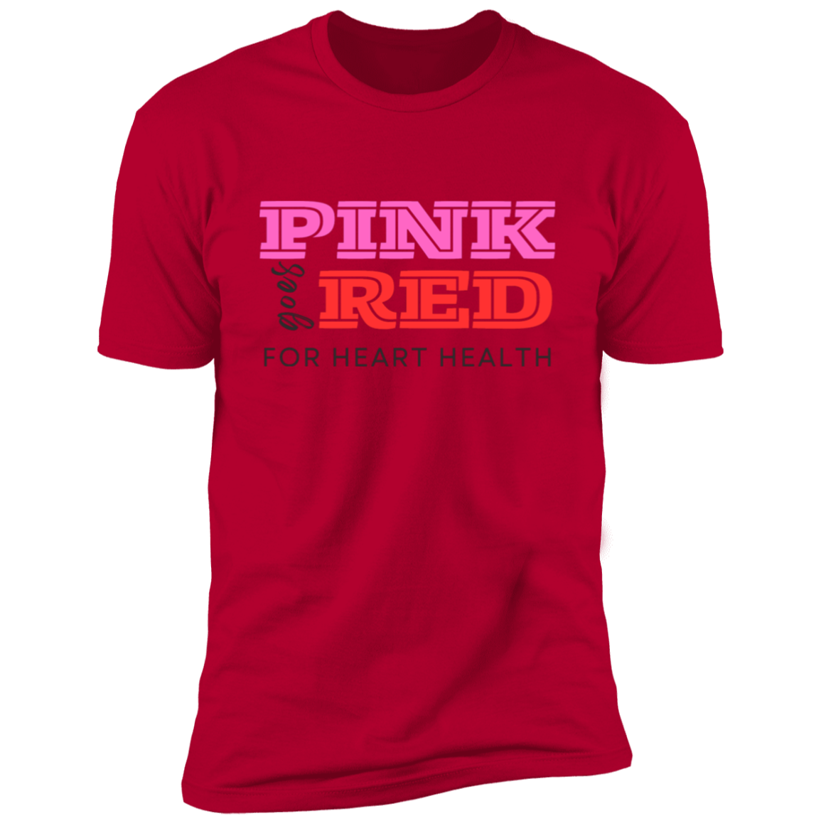 Pink goes Red | Men's Short Sleeve T-Shirt