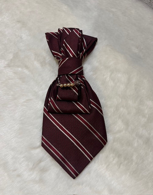 Women's Tie | Red Wine