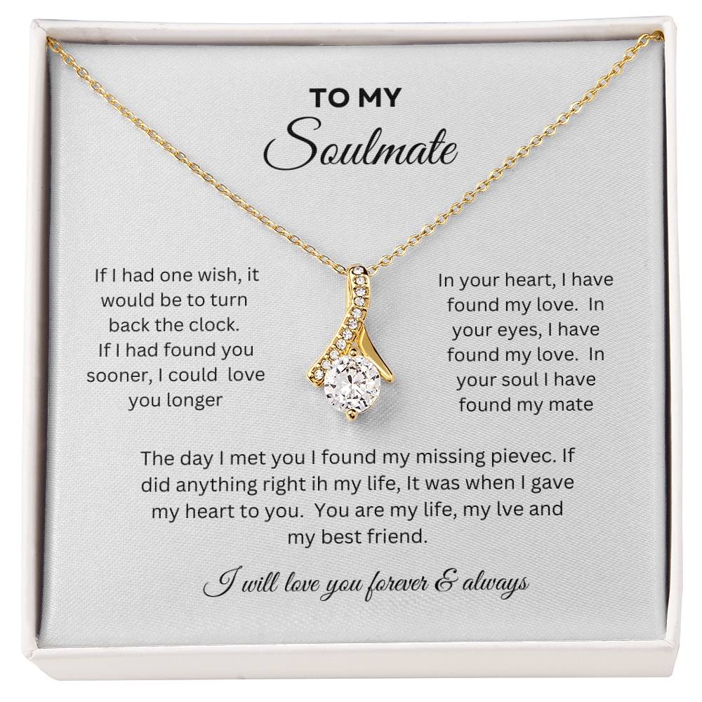 To My Soulmate | Alluring Beauty Necklace