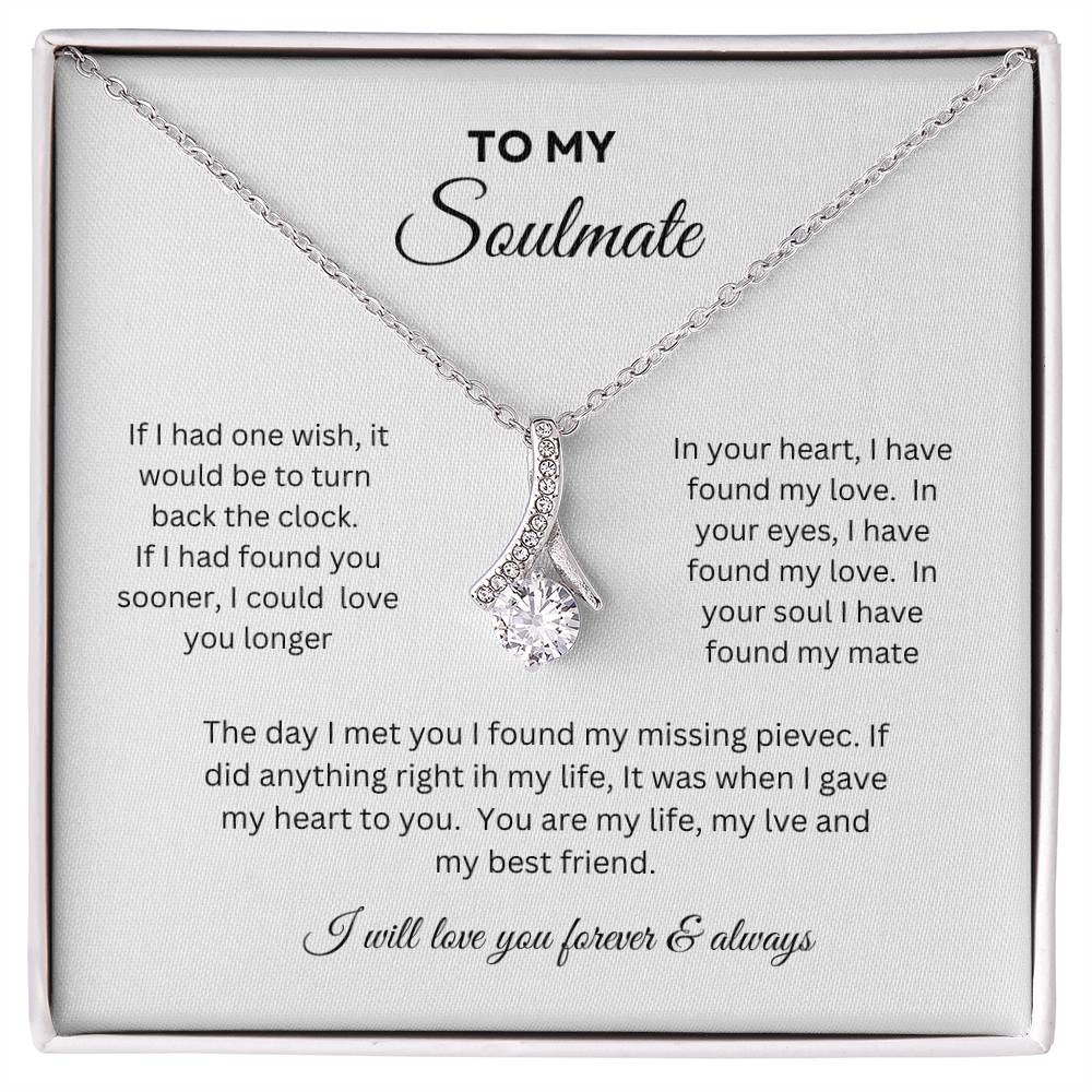 To My Soulmate | Alluring Beauty Necklace