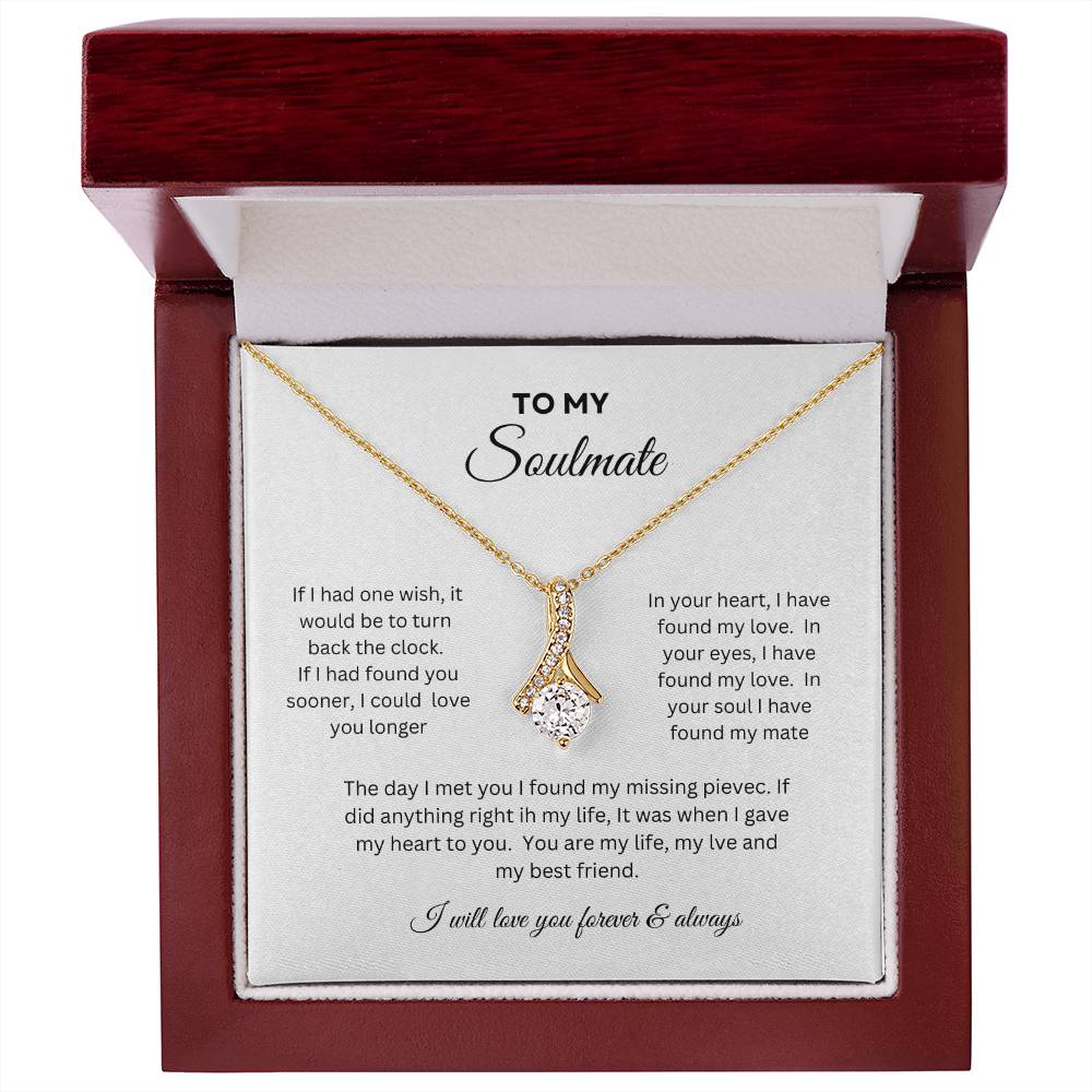 To My Soulmate | Alluring Beauty Necklace