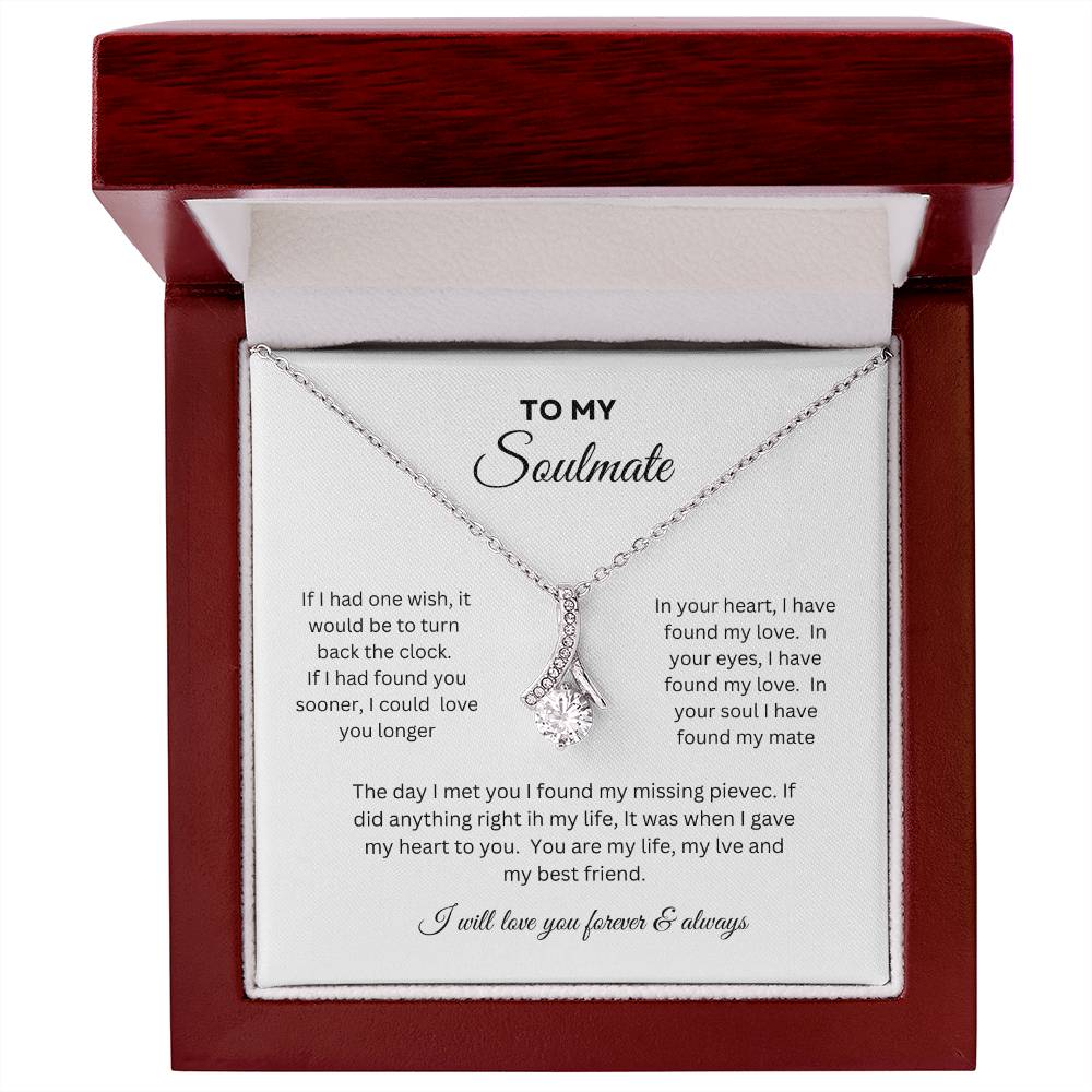 To My Soulmate | Alluring Beauty Necklace